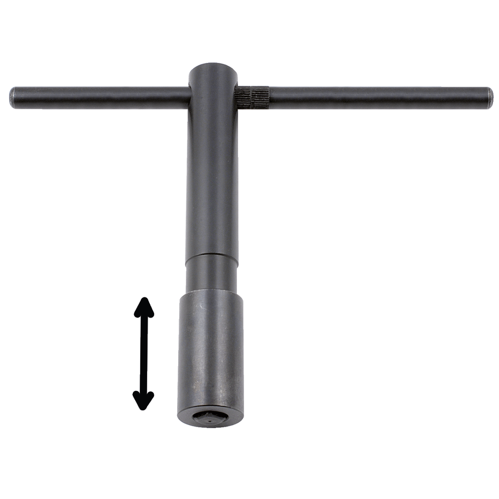 Sicherheits-Vierkant-Einsteckschlüssel DIN 905 9mm, Schaftlänge 130mm